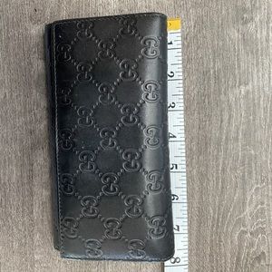 AUTHENTIC Black Gucci Wallet
